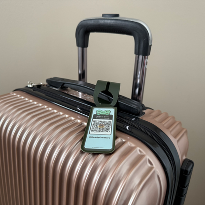 Luggage Tag - Breezy Frog