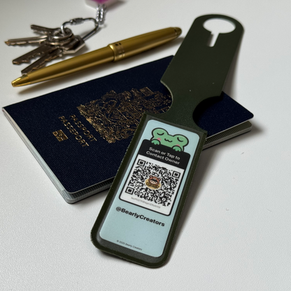 Luggage Tag - Breezy Frog